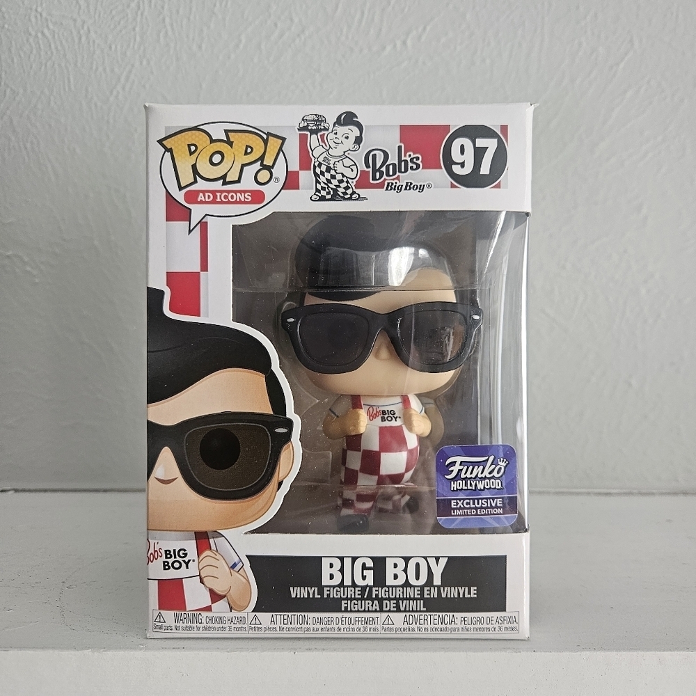 New In Box- Funko Pop! Ad Icons- Bob's Big Boy #97